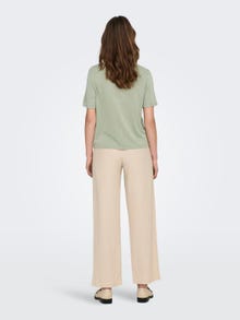 ONLY Regular Fit O-hals T-skjorte -Seagrass - 15290780