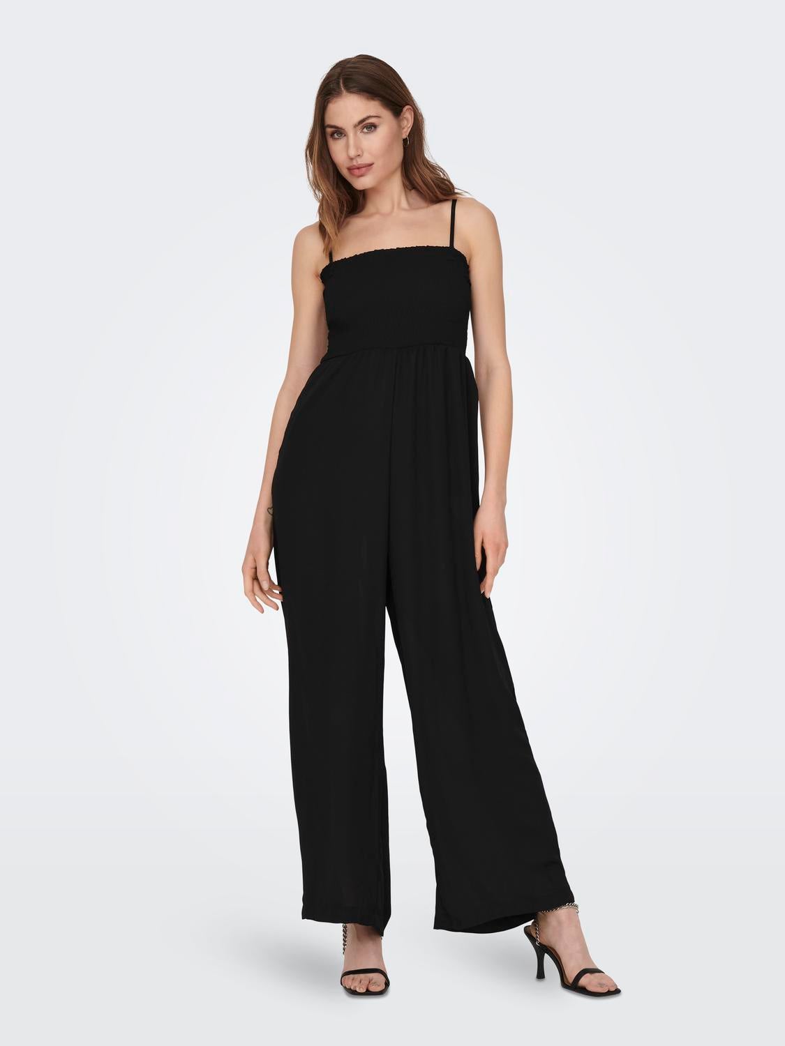 Jumpsuit best sale thin straps