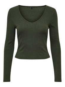 ONLY Tight Fit Round Neck T-Shirt -Rosin - 15290845