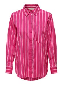 ONLY Regular Fit Skjortekrage Skjorte -Fuchsia Purple - 15290925