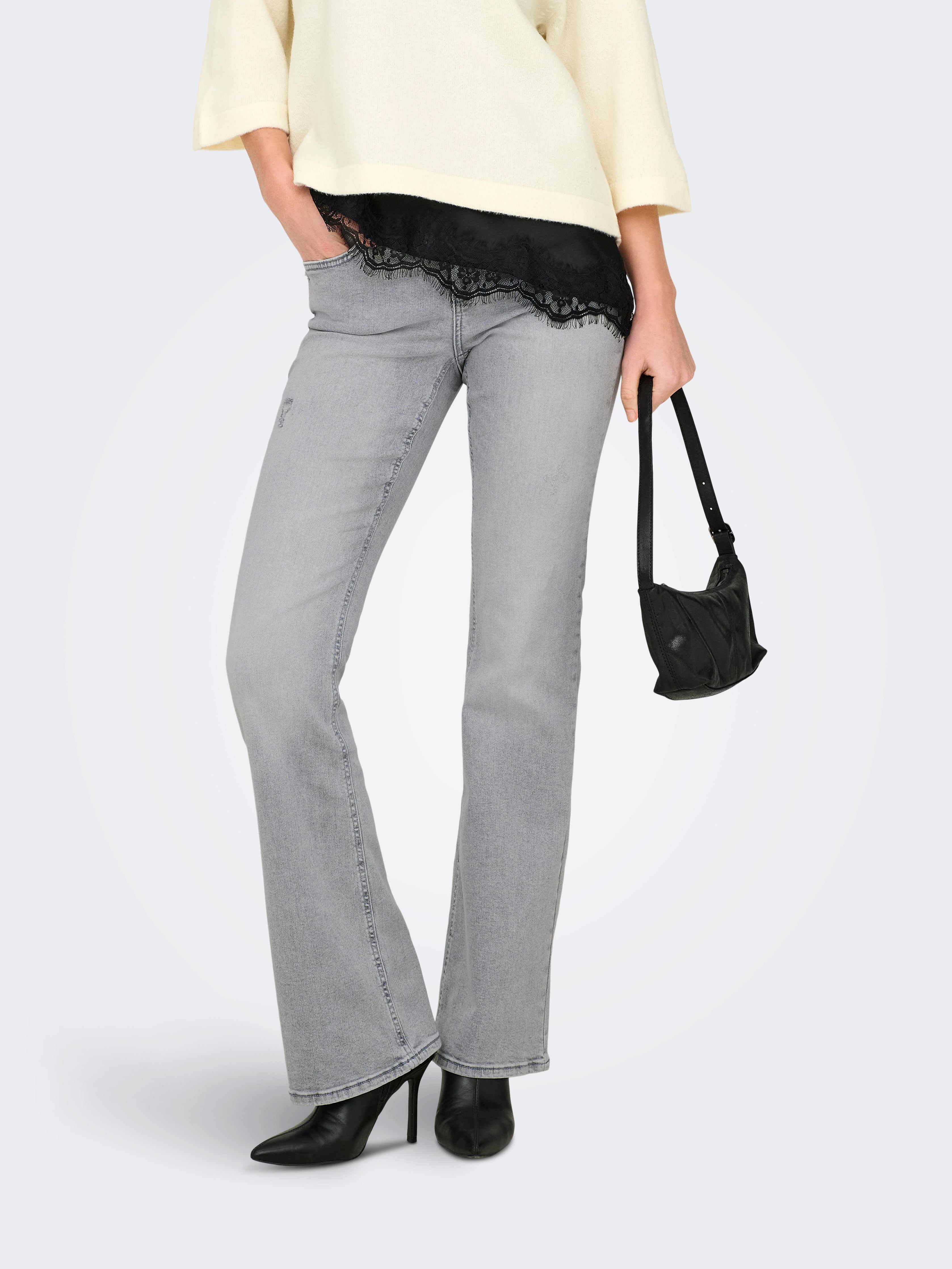 Onlblush Mittlere Taille Flared Jeans