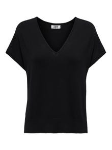 ONLY Round Neck Pullover -Black - 15290946