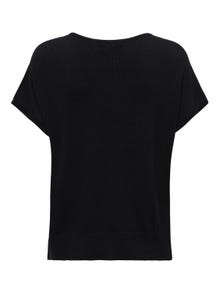 ONLY Round Neck Pullover -Black - 15290946