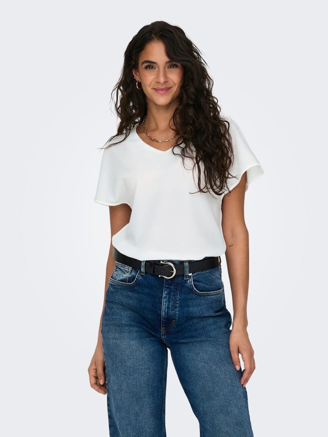 ONLY Regular Fit Round Neck Top - 15290993
