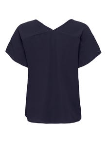 ONLY Regular Fit O-Neck Top -Night Sky - 15290993
