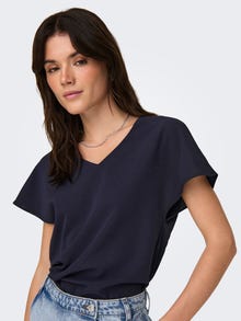 ONLY Regular Fit Round Neck Top -Night Sky - 15290993
