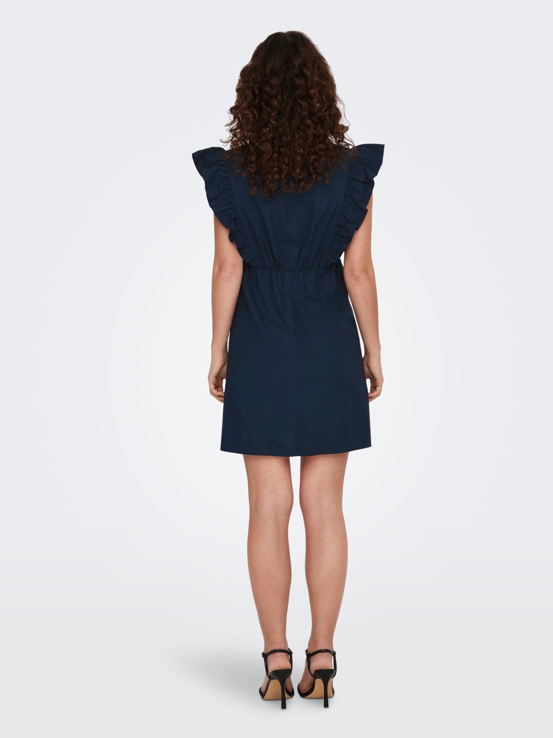 ONLY® auf geschnitten Rabatt Kurzes | 20% Kleid V-Ausschnitt Normal
