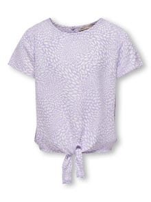 ONLY Regular Fit Round Neck Top -Purple Rose - 15291034