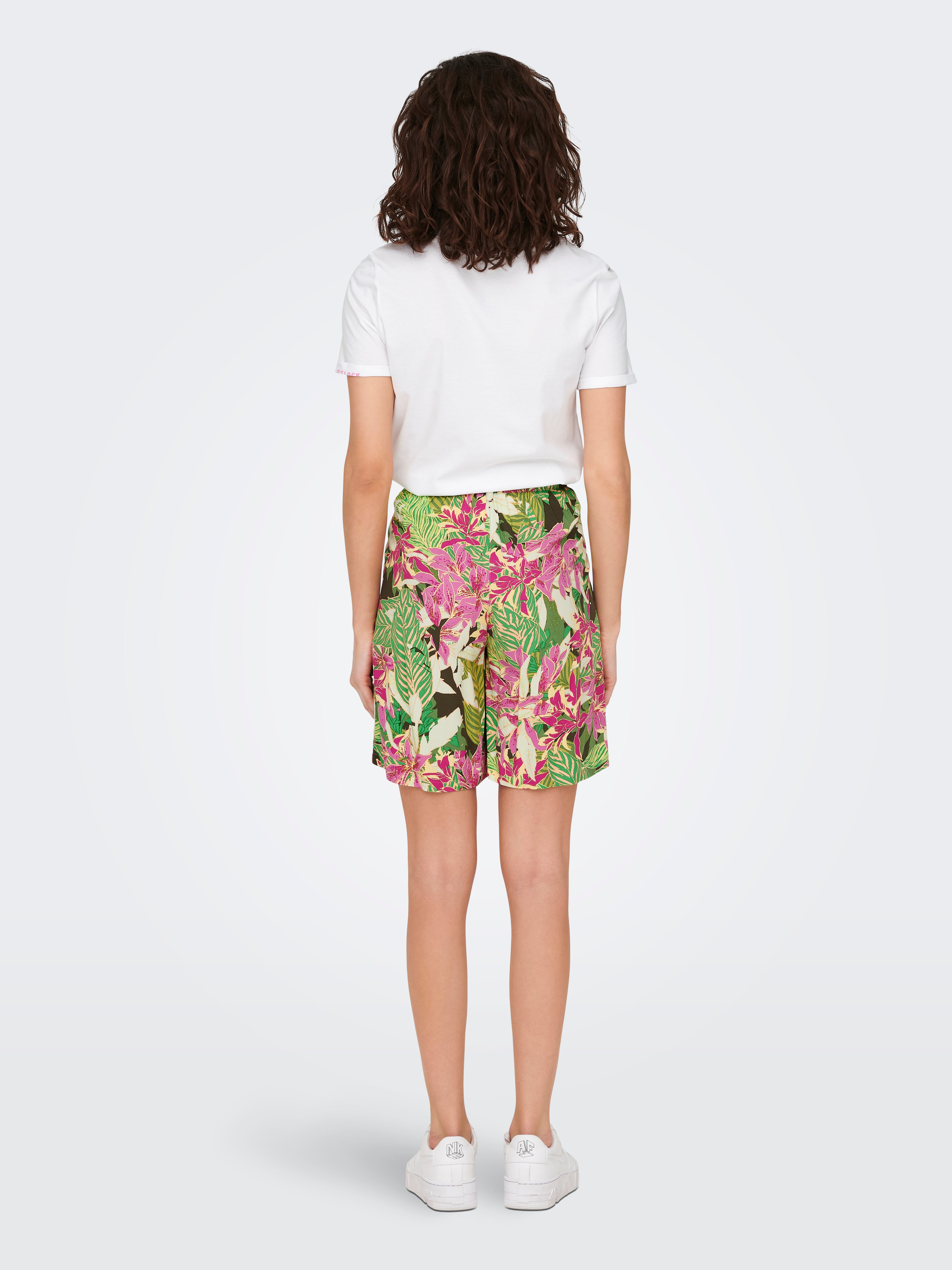 Printed hot sale bermuda skort