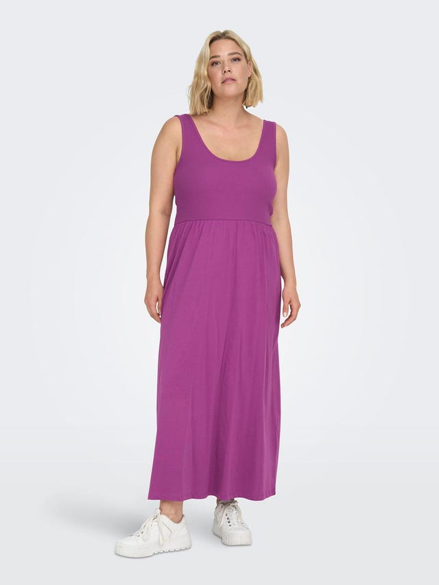 ONLY Normal geschnitten U-Ausschnitt Langes Kleid - 15291192