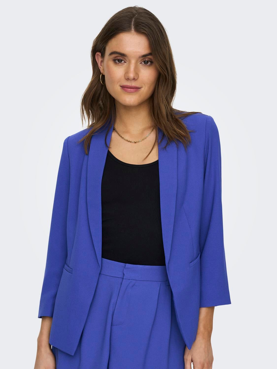 Royal blue hotsell blazer womens