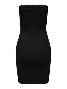 ONLY Stretch fit Strapless Korte jurk -Black - 15291201