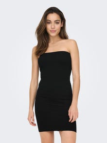 ONLY Mini strapless dress -Black - 15291201