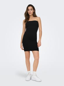 ONLY Mini strapless dress -Black - 15291201