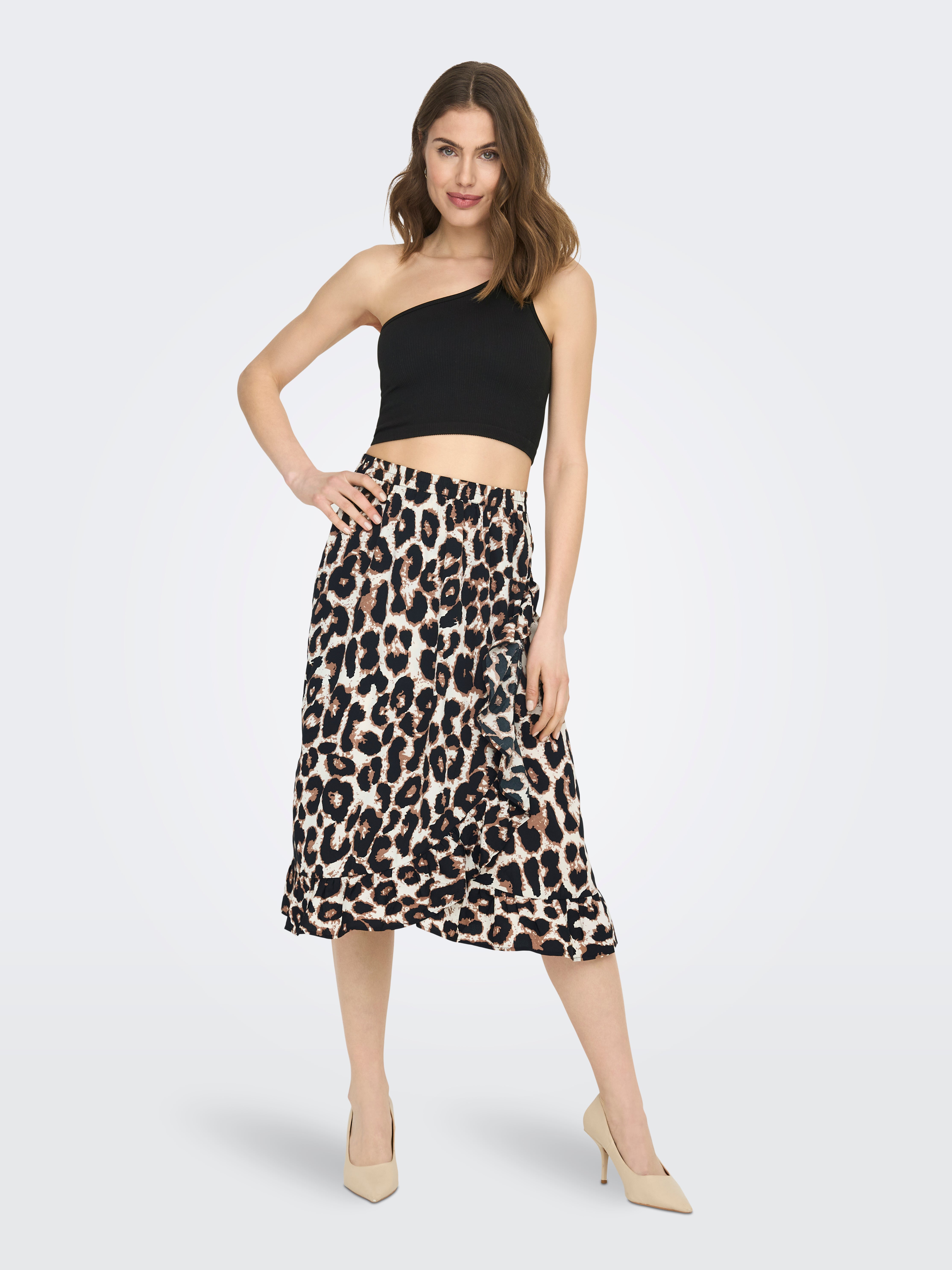 Leopard print outlet skirt in canada