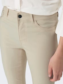 ONLY Relaxed Fit Mid waist Trousers -Sandshell - 15291267