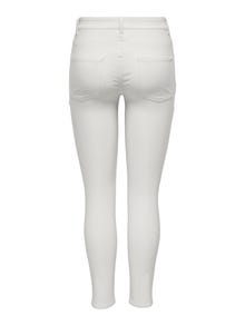 ONLY Pantalons Relaxed Fit Taille moyenne -Cloud Dancer - 15291267
