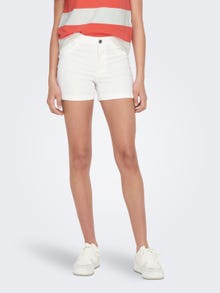 ONLY Shorts Slim Fit -Cloud Dancer - 15291275