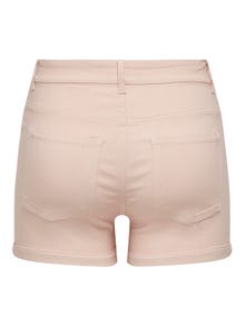 ONLY mid waist shorts -Peach Whip - 15291275