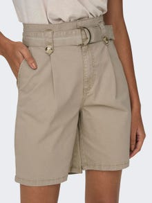 ONLY Normal geschnitten Hohe Taille Shorts -Crockery - 15291382