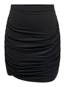 ONLY High waist Short skirt -Black - 15291401