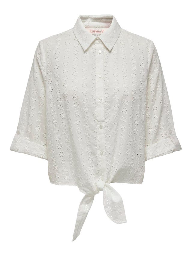ONLY Shirt With Knot Detail - 15291402