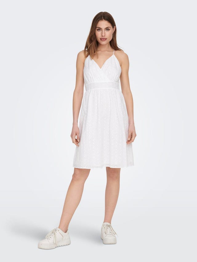 ONLY Short V-Neck Dress - 15291406