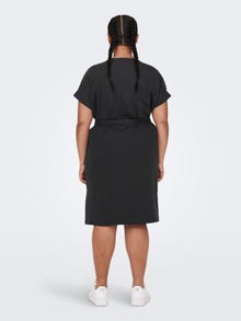ONLY Regular Fit Round Neck Long dress -Phantom - 15291437