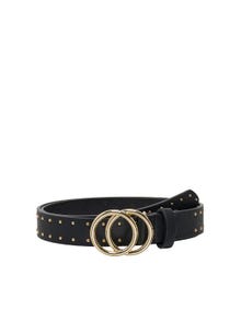 ONLY Faux leather belt -Black - 15291474