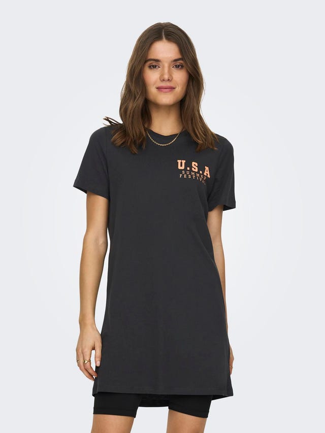ONLY Short T-shirt Dress - 15291498