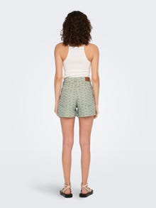 ONLY Lös passform Shorts -Moss Gray - 15291508