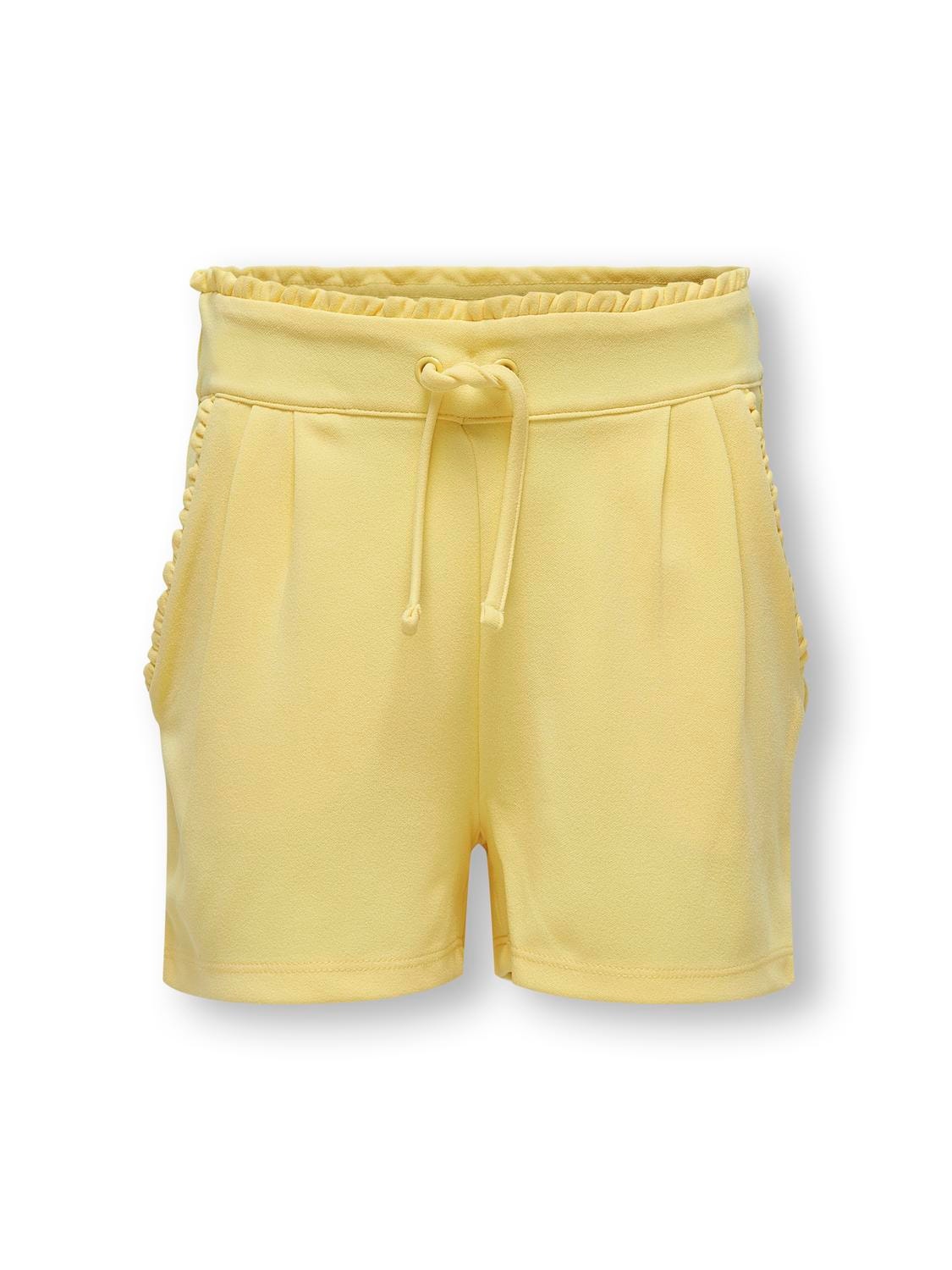 ONLY Shorts Regular Fit -Lemon Meringue - 15291517