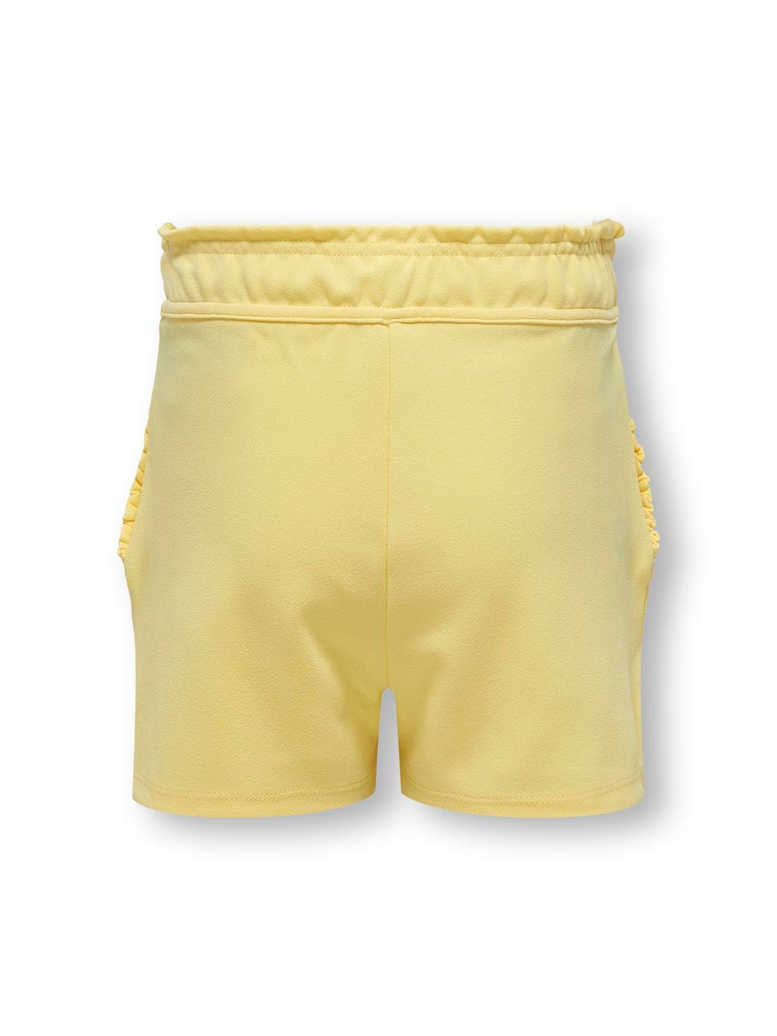 ONLY Shorts Regular Fit -Lemon Meringue - 15291517