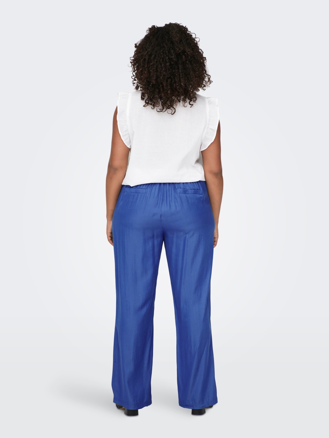 ONLY Regular fit Super low waist Broeken -Dazzling Blue - 15291596