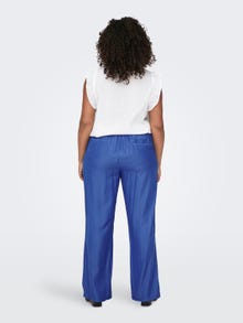 ONLY Wide pant with low waist -Dazzling Blue - 15291596