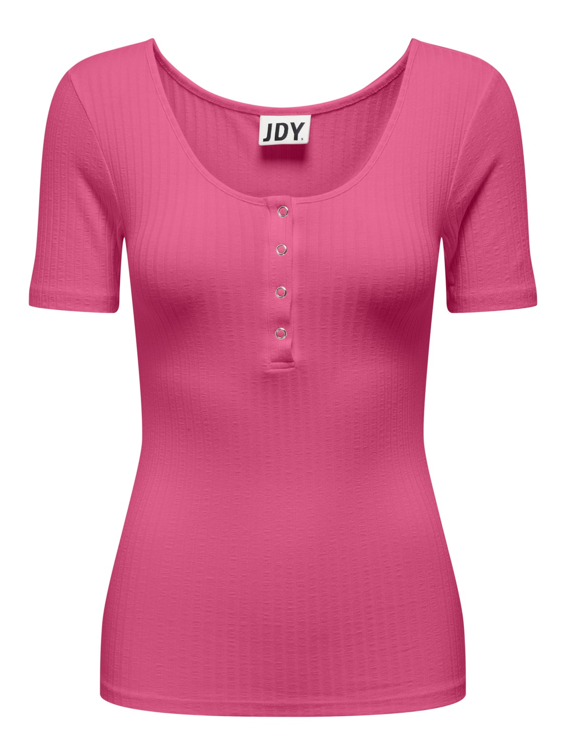 ONLY Normal geschnitten Rundhals T-Shirt -Pink Power - 15291662
