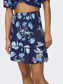 ONLY Short Skirt With Smock -Patriot Blue - 15291664