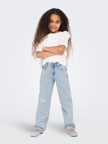ONLY KOGDAD Straight Fit Jeans -Light Blue Denim - 15291698