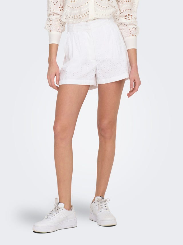 ONLY Normal geschnitten Hohe Taille Shorts - 15291874