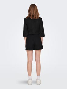 ONLY Regular Fit High waist Shorts -Black - 15291874
