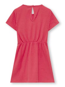 ONLY Regular Fit Round Neck Short dress -Camellia Rose - 15291902