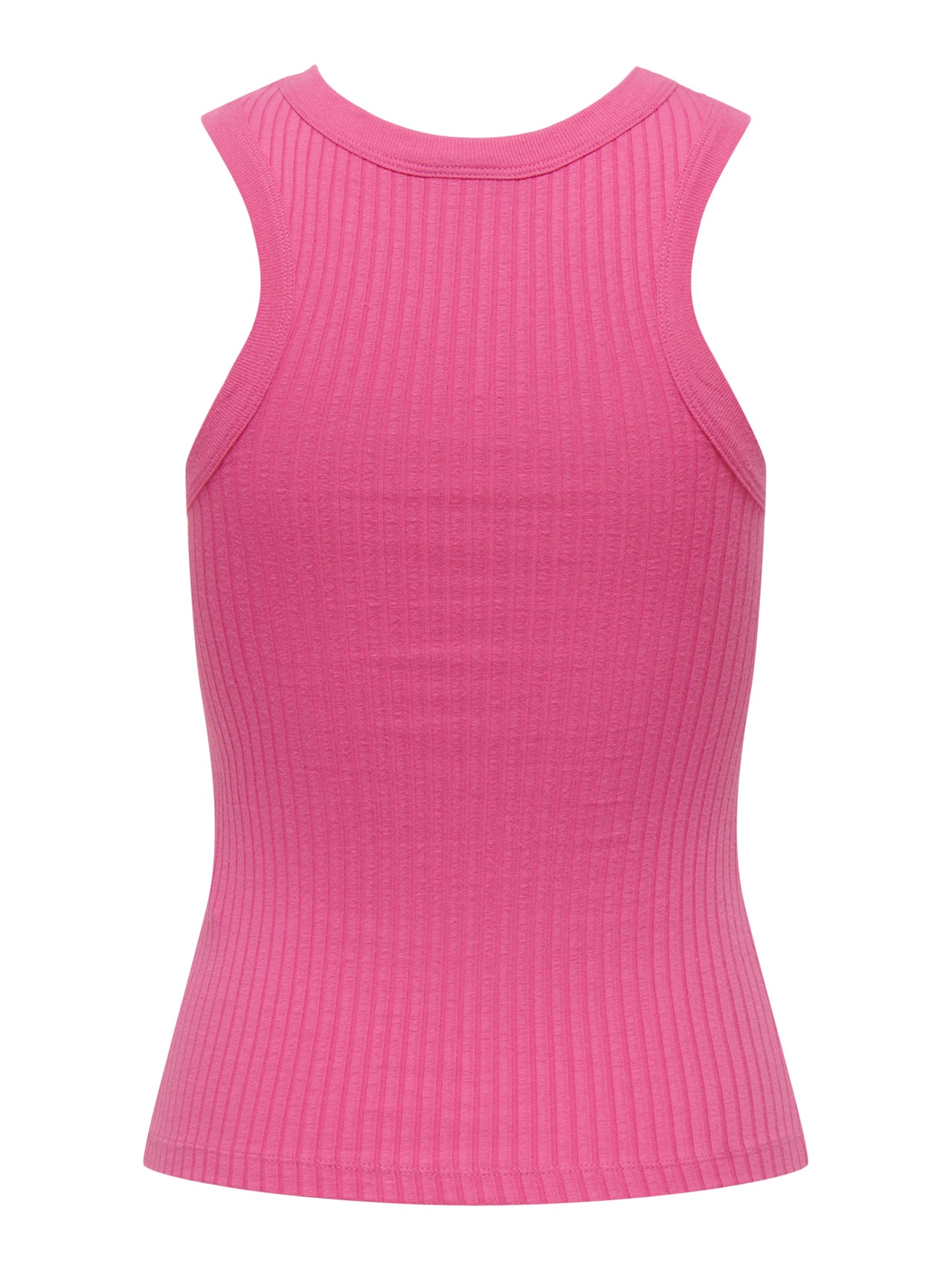 ONLY Slim Fit O-Neck Tank-Top -Pink Power - 15291932