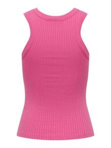 ONLY Slim Fit Rundhals Tank-Top -Pink Power - 15291932
