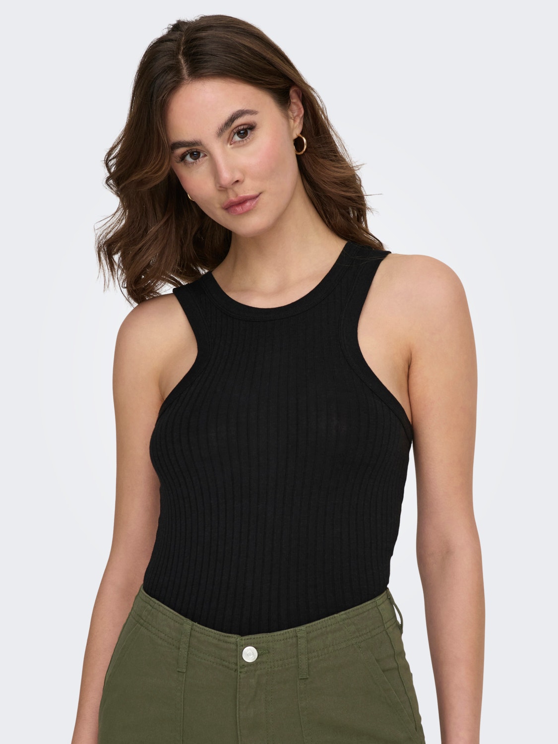 Slim Fit O-Neck Tank-Top with 40% discount!