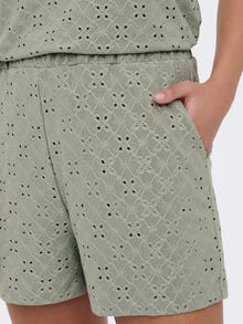 ONLY Shorts Corte loose -Seagrass - 15291935