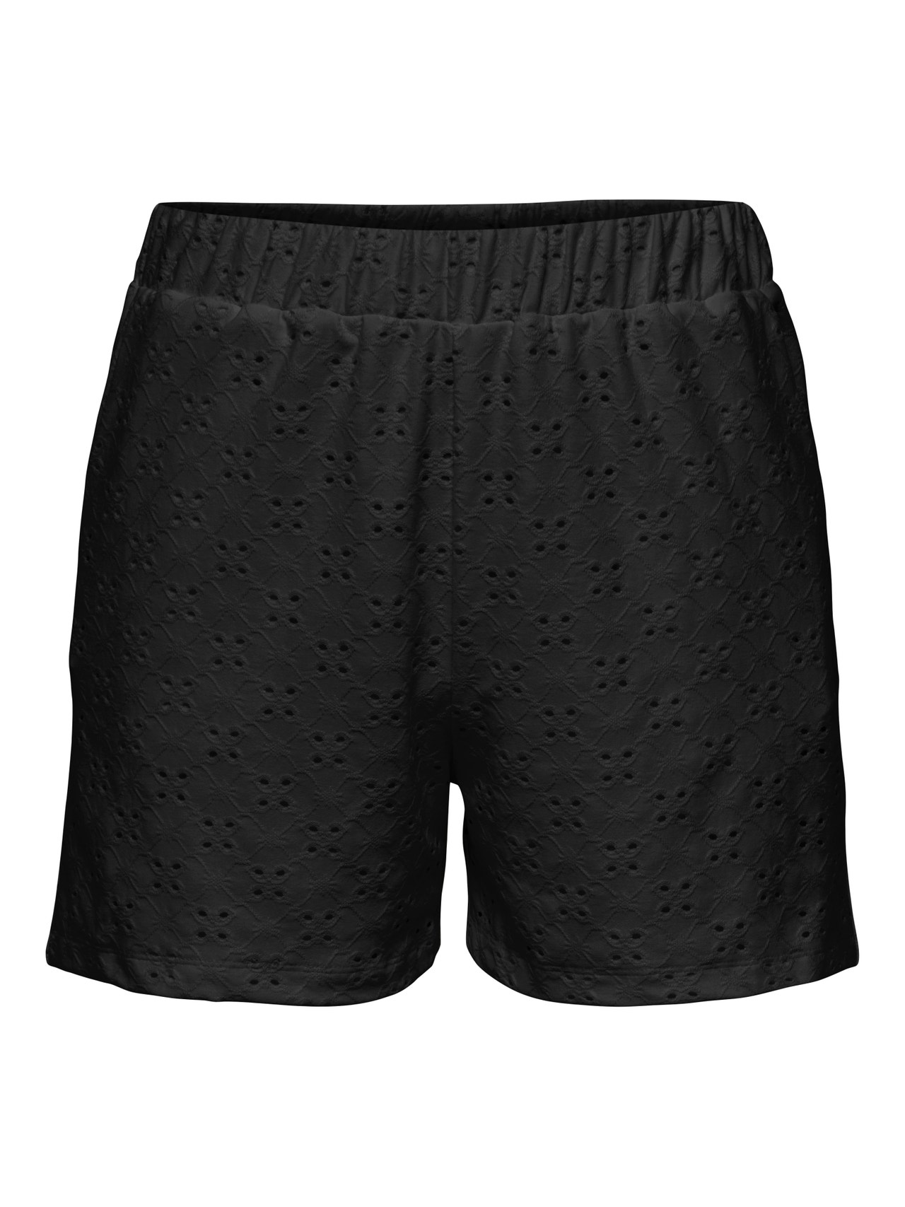 ONLY Shorts Corte loose -Black - 15291935