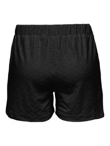 ONLY Shorts Corte loose -Black - 15291935