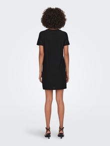 ONLY Short T-Shirt Dress -Black - 15291942
