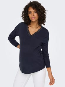 ONLY Mama Long Sleeved Top -Night Sky - 15292037