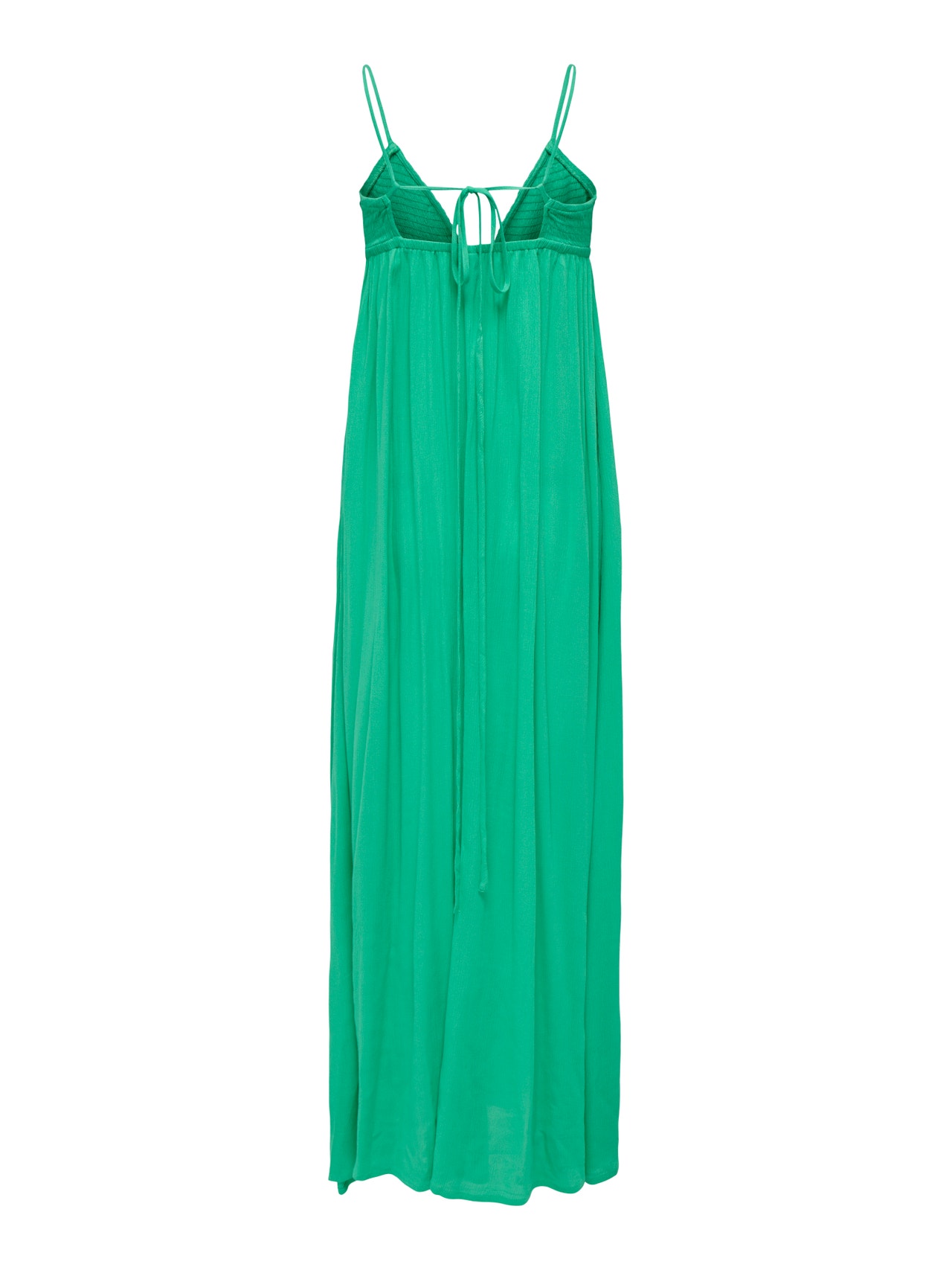 ONLY Maxi v-hals kjole  -Simply Green - 15292076
